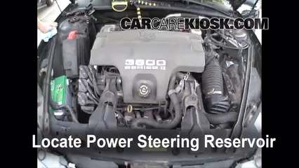 1998 Oldsmobile Intrigue GL 3.8L V6 Power Steering Fluid Fix Leaks